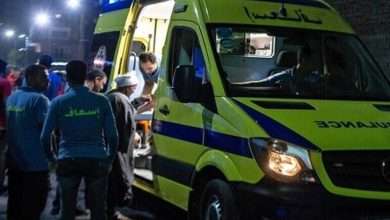 انهيار مروع لمبنى في مصر