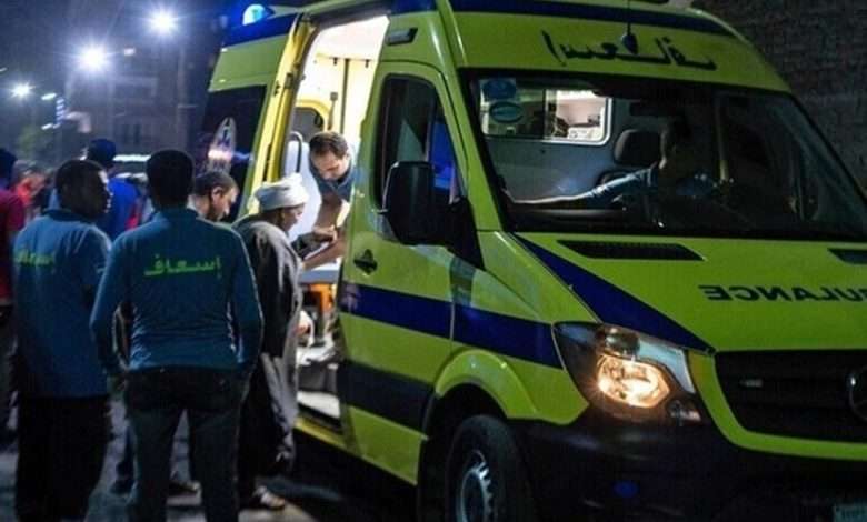 انهيار مروع لمبنى في مصر
