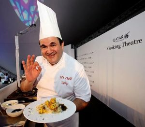 الشيف رمزي الشويري مع القطرية - Qatar Airways 