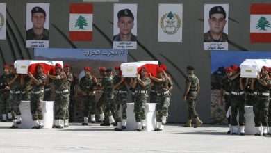 لبنان يودع جنوده العشرة الذين خطفوا وقتلوا على يدّ داعش