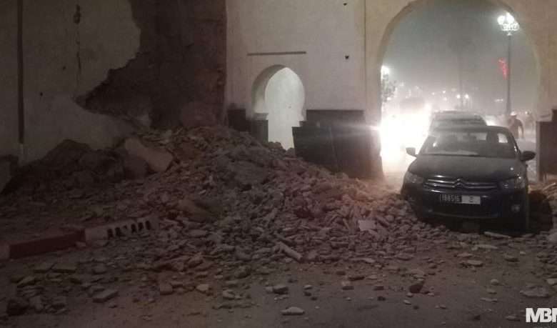 296 وفاة بزلزال عنيف ضرب المغرب