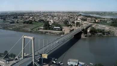 تدمير جسر رئيسي على نهر النيل