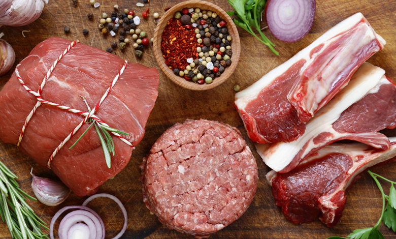 لحم هندي في الأسواق