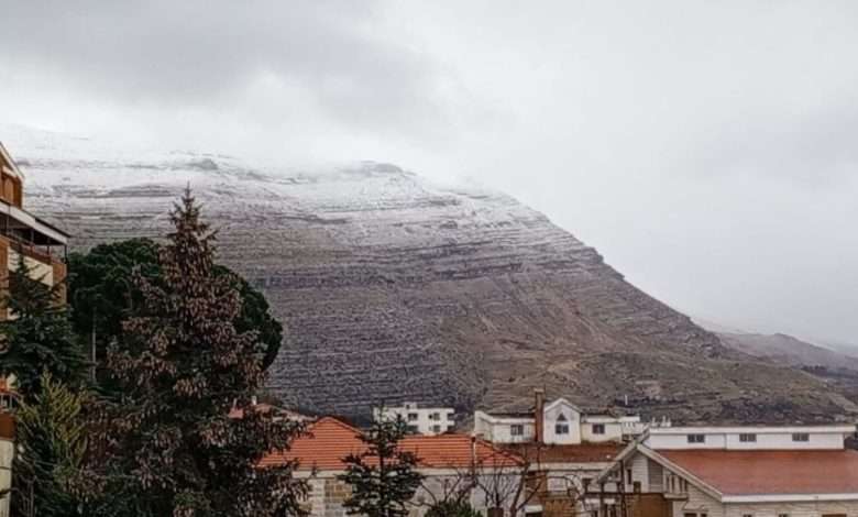 المنخفض الجوّي وصل إلى لبنان...إليكم التفاصيل 
