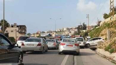 عدد من الجرحى بحادث سير على أوتوستراد طبرجا