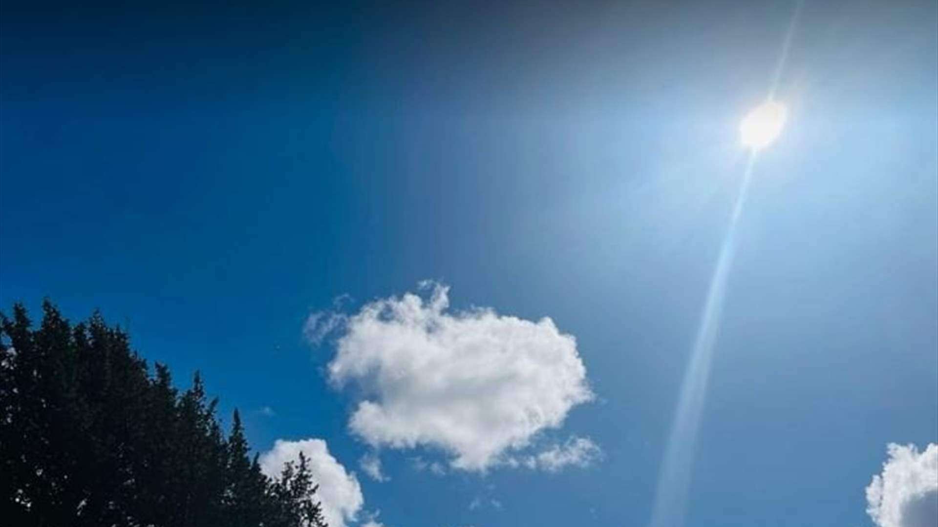 الحرارة فوق معدلاتها الموسمية... اليكم طقس اليومين المقبلين