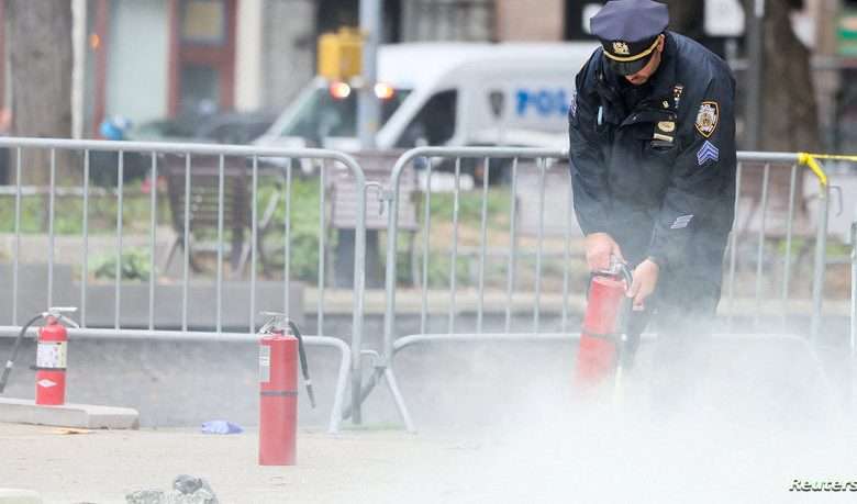 ما مصير الرجل الذي أضرم النار بنفسه أمام "محكمة ترامب"؟