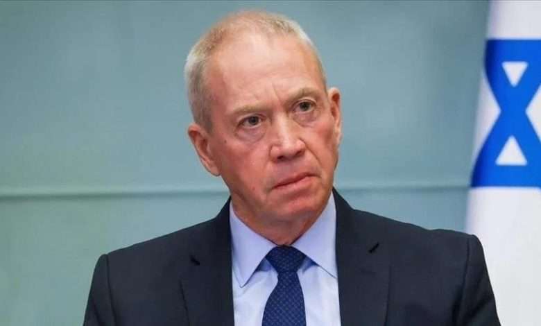 غالانت يهدد