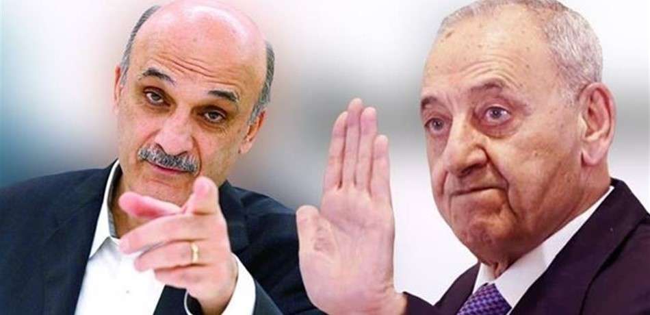 رسالة من جعجع لبري