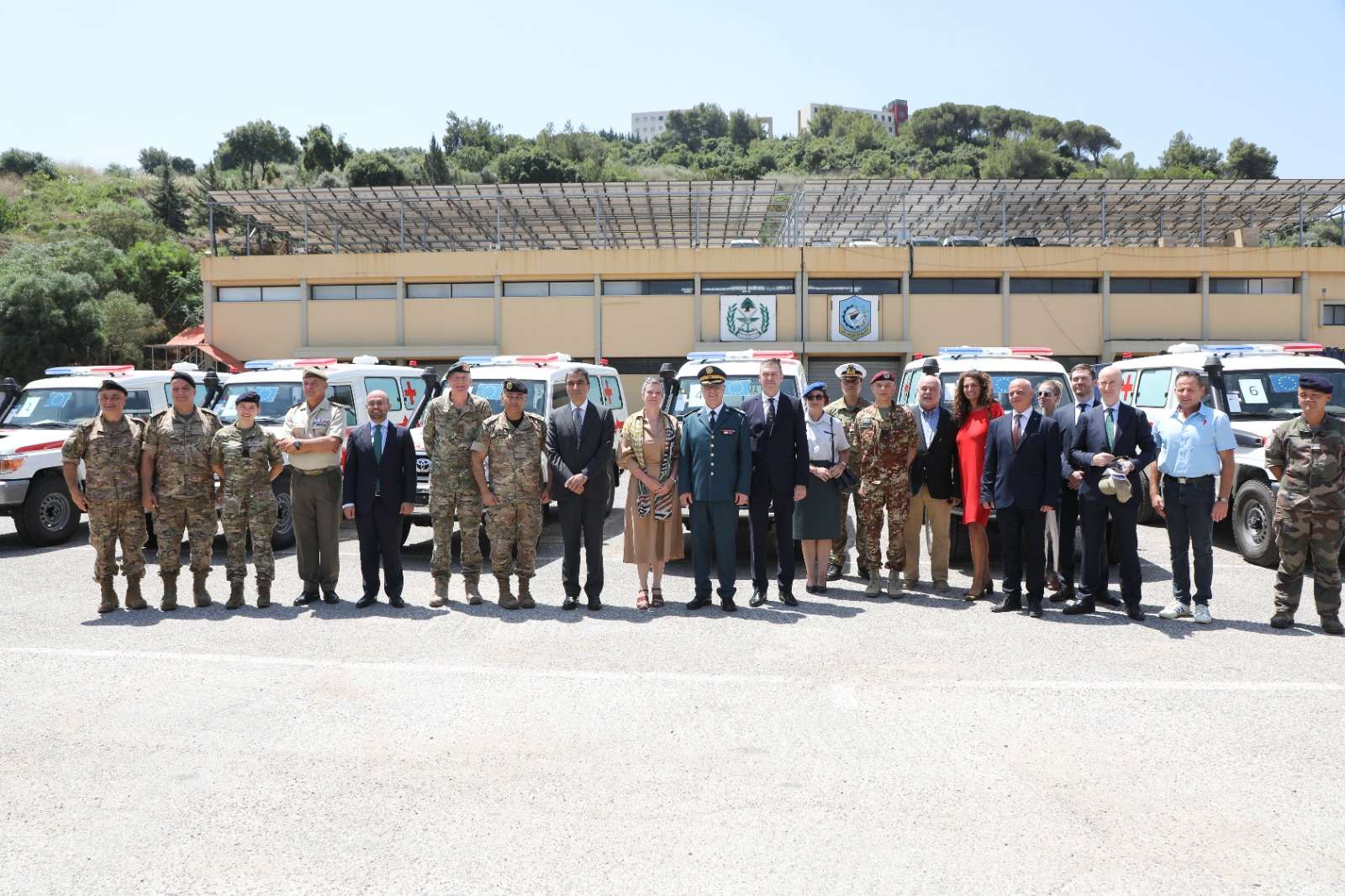 هبة من الإتحاد الأوروبي إلى الجيش