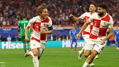 قائد منتخب كرواتيا ونجم ريال مدريد"لوكا مودريتش" يحطم رقم قياسي جديد