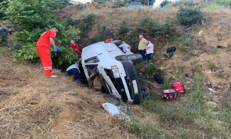 انقلاب حافلة في وادٍ عميق... وإصابات في هذه المنطقة !