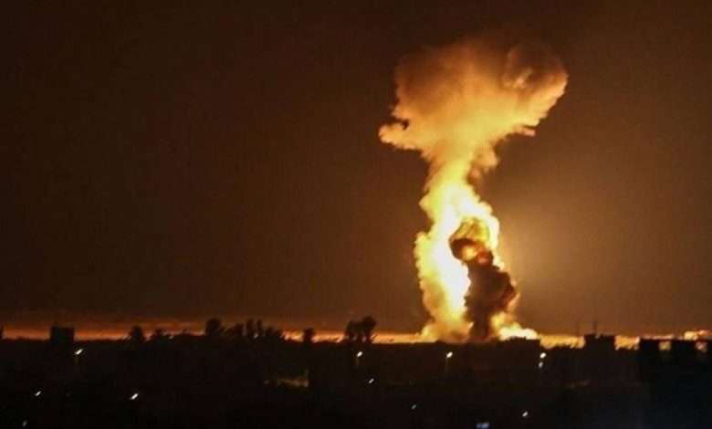 غـ. ـارة جوية إسـ. ـرائيلية قرب هذه المنطقة السورية