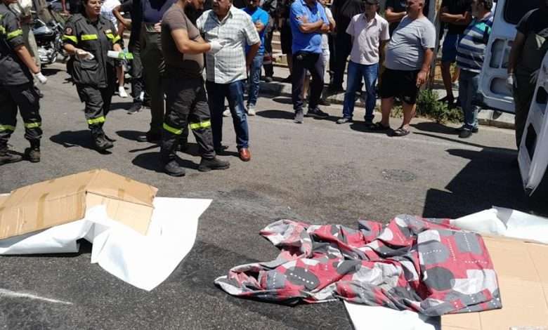 بالصورة:حـ. ـادث سير ادى الى مقـ. ـتل شابين في هذه المنطقة