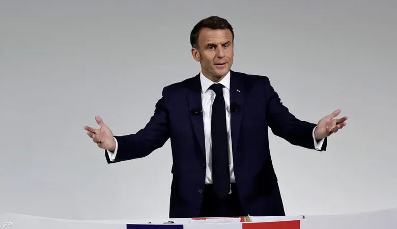 رسالة من ماكرون إلى نتنياهو