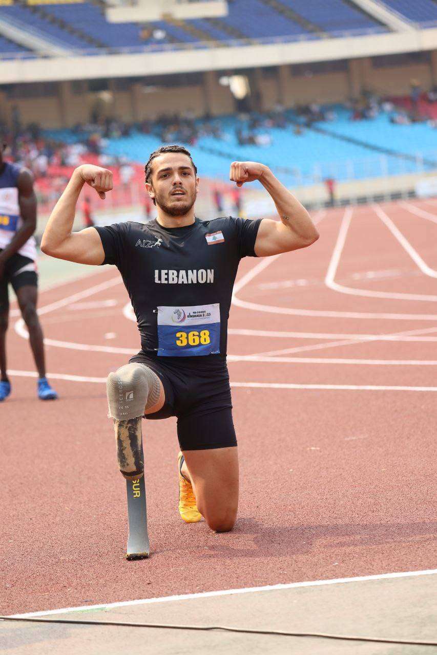 حاز على العديد من الميداليات …من هو العداء الذي يمثل لبنان في الألعاب البارالمبية في باريس؟