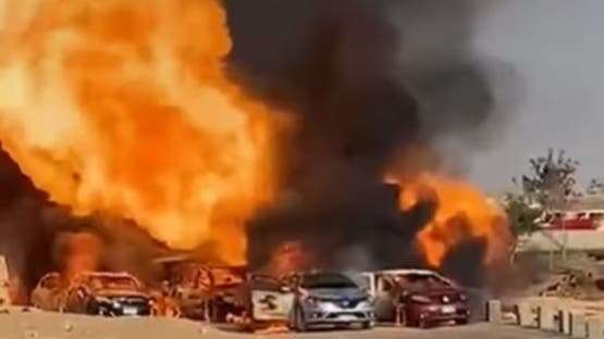 انفـ ـجار خط غاز يترك ندوبًا لا تُمحى على طريق الواحات