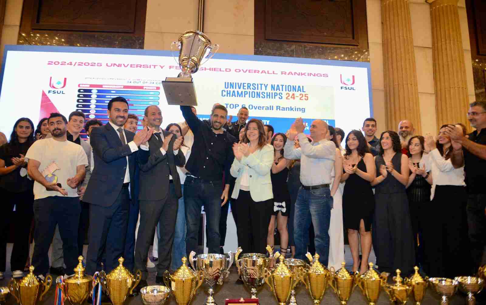 بيروت تعيش لحظة ذهبية: الرياضة الجامعية تقول "نحنا بعدنا هون!