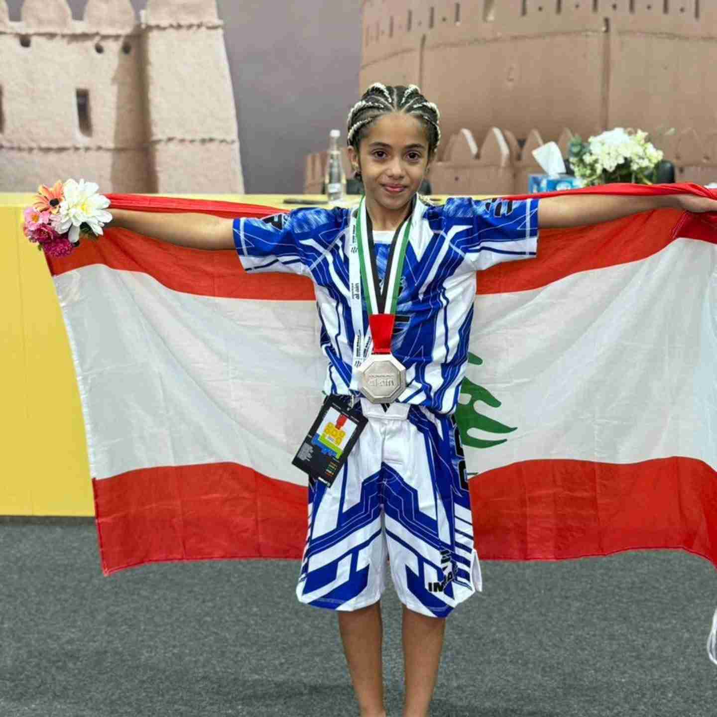 سكاي زغيب... فضّة العالم من قلب لبنان الصغير