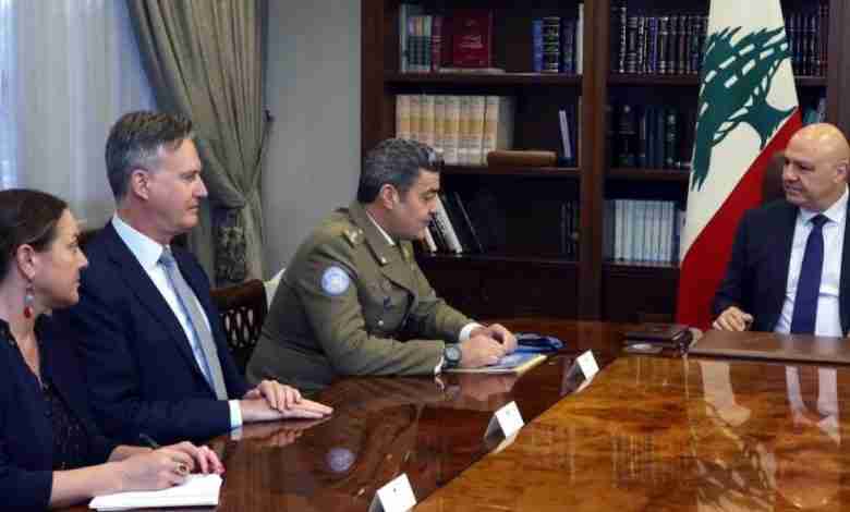 اليونيفيل ليس ضيف... والرئاسة تؤكد: القرار 1701 مش مزحة!