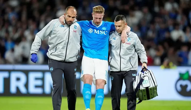 إصابة دي بروين تقلق نابولي