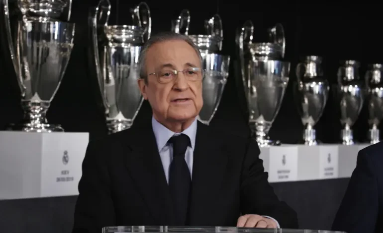 حقيقة تنحي بيريز عن رئاسة ريال مدريد