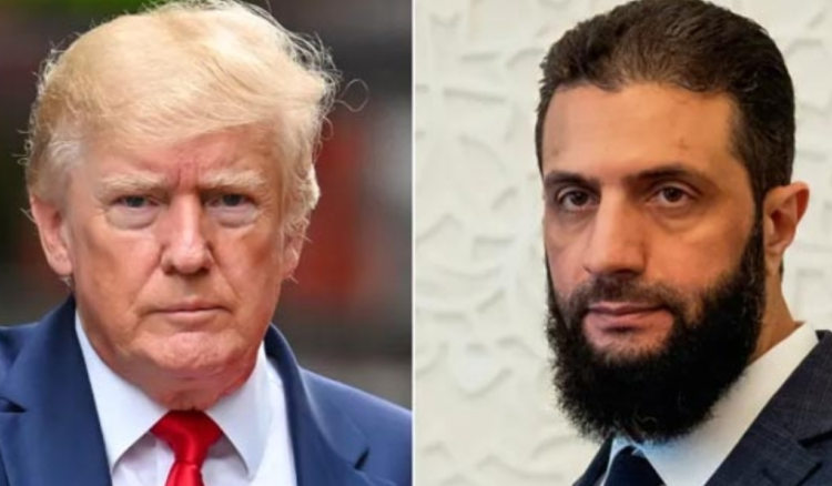 اجتماع بين ترامب والشرع في البيت الأبيض