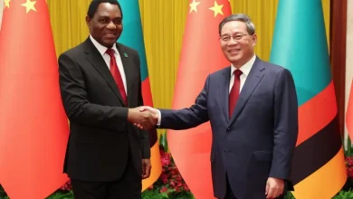 رئيس وزراء الصين في زامبيا لأول مرة منذ 28 عاما