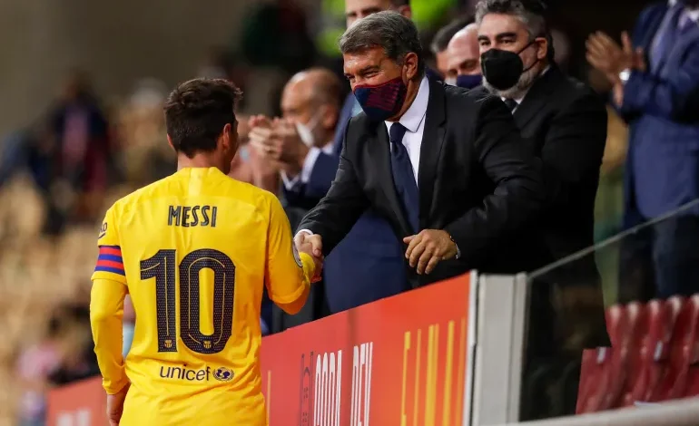 لابورتا يصدم ميسي بشأن إمكانية العودة إلى برشلونة
