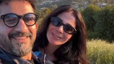 أحمد حلمي يهنئ منى زكي بطريقته الخاصة