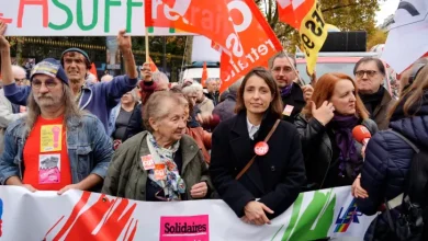 أكبر الخاسرين.. المتقاعدون في فرنسا يحتجون على مشروع قانون المالية