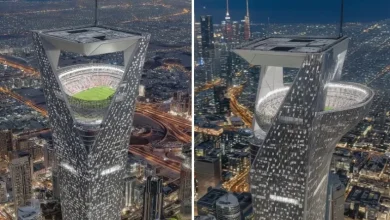 هل صممت السعودية ملعبا معلقا في نيوم لكأس العالم 2034؟