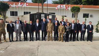 احتفال في ثكنة بنوا بركات في صور بمناسة الذكرى الـ82 للاستقلال