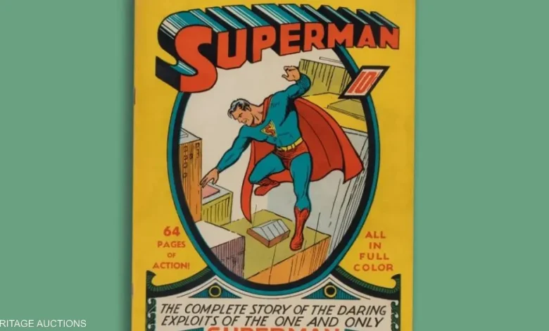 9 مليون دولار من أجل أول مجلة سوبرمان!