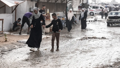 سيول عارمة تغمر الضفة الغربية وغـــ . ز . ة وسط مشاهد مأساوية