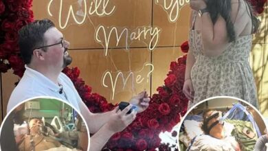 نجيا من إصابة دماغية.. فقررا الزواج