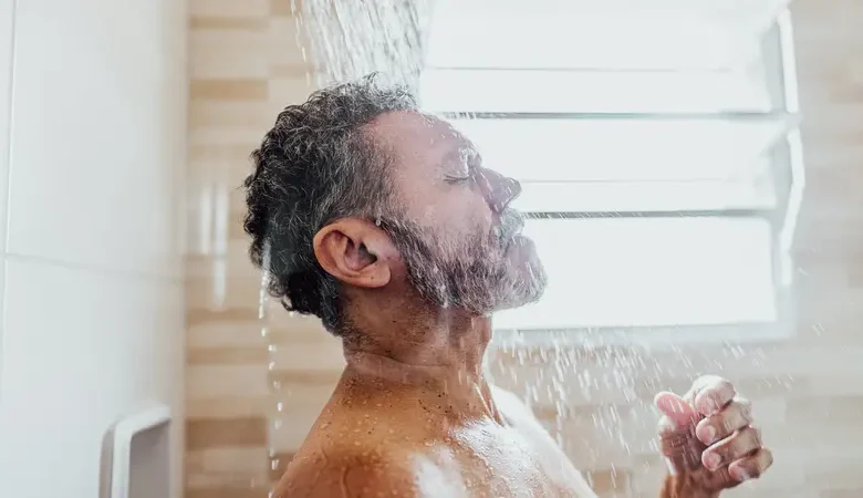 الاستحمام بالماء البارد قد يسبب ارتفاع الضغط