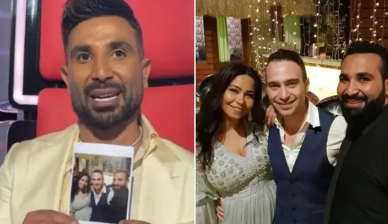 أحمد سعد يعلق على صورة زواج شيرين وحسام حبيب