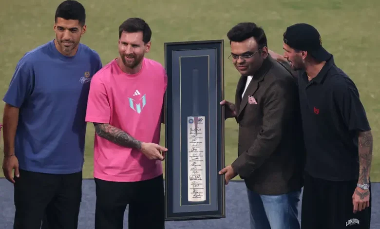 ميسي يختتم جولته "الفوضوية" في الهند