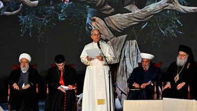 البابا لاوون من ساحة الشهداء: مدعوون إلى أن تكونوا بناة سلام