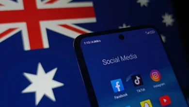 حظر وسائل التواصل الاجتماعي في أستراليا