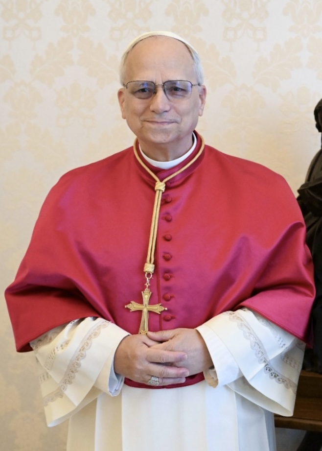 وصول البابا لاوون الى بازيليك سيدة لبنان - حريصا