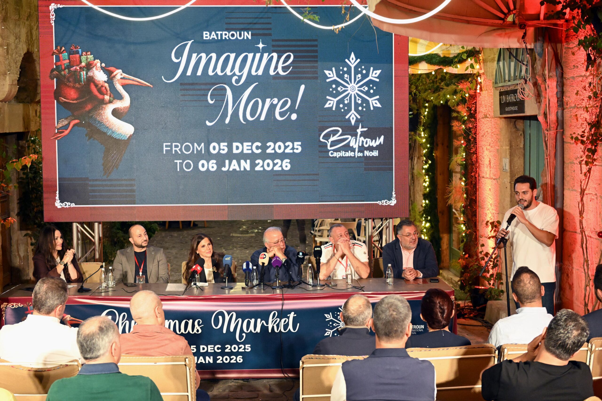 افتتاحية ضخمة لـBatroun capitale de noel بحضور باسيل