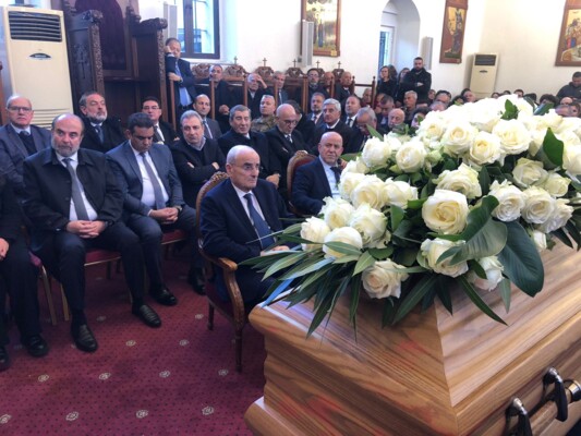 تشييع النائب غسان سكاف في عيتا الفخار