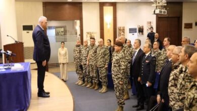 توجيهات من اللواء شقير للضبّاط لمناسبة السنة الجديدة