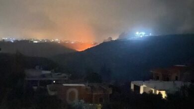 غــ ا . رات وتحليق مكثّف للطيران المسيّر  واستهداف بلدات عدة في النبطية 