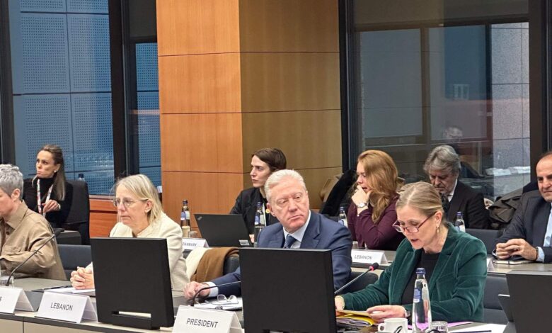 رجي يدعو سفراء أوروبيين لزيارة لبنان ويطرح ملف إيران في المنطقة