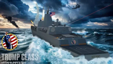 ماذا تعرف عن أكبر سفينة حربية أعلنها ترامب؟