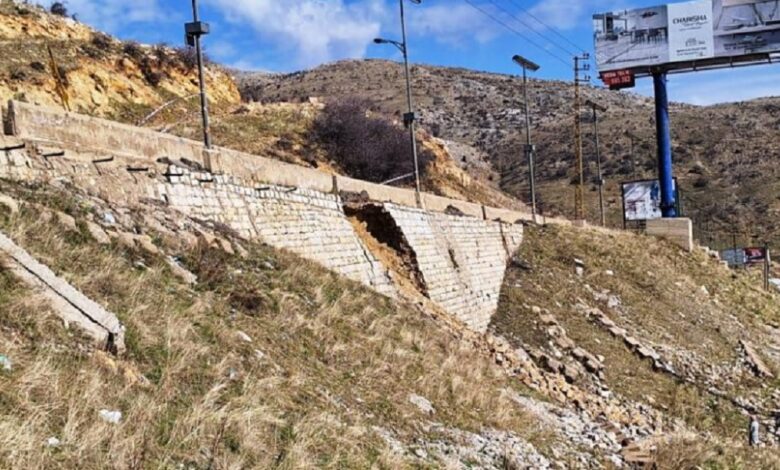 الأشغال: مشاريع لضمان سلامة مستخدمي طريق ضهر البيدر...