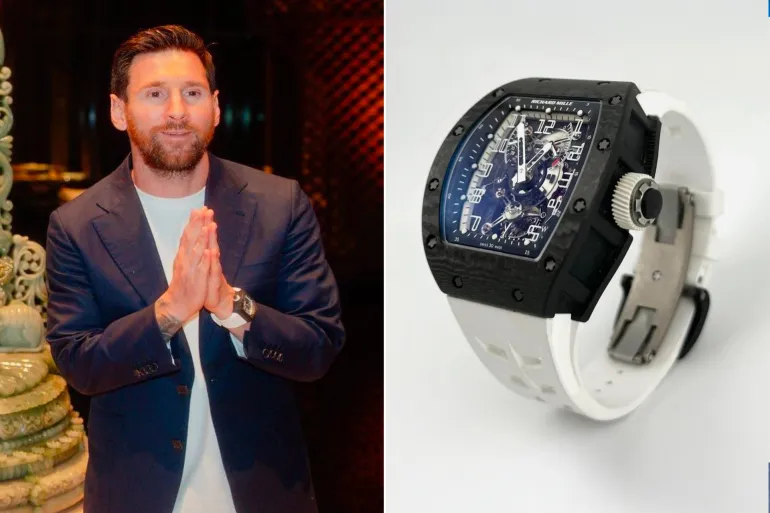 ملياردير هندي يُهدي ميسي ساعة تفوق مليون يورو